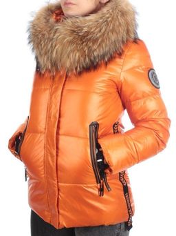 8290 ORANGE Куртка зимняя женская JARIUS (200 гр. холлофайбера) - Фабричный китай фото 3