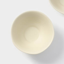 Салатники Magistro Jarwah Lugerne, 630 мл, 18?7.5 см, набор 2 шт., фарфор, молочные