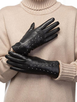 Перчатки жен п/ш LB-0115 black - Labbra фото 5