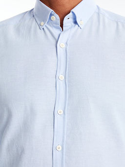 Slim Fit Uzun Kollu Oxford Erkek G?mlek