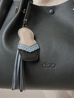 Кожаная сумка Vasilisa DBR 31210 мышиный  фото 2