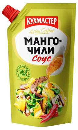 Соус Кухмастер Манго-чили дой-пак 200 г