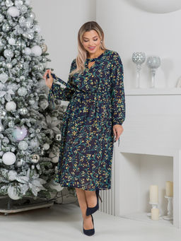 Платье 1134 желтые цветы - Novita фото 26