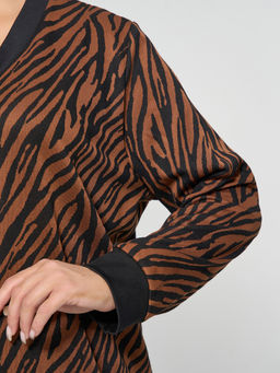 Костюм 0001-3а коричневый