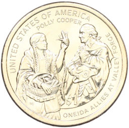 Монета 1 доллар 2026 года (P) США Коренные Американцы (Сакагавея)  Полли Купер