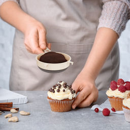 Сито пластик с ручкой 150мм арт.А (М198)