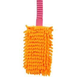 Игрушка - ухват для собак средних и крупных пород "Pets Dog". цвет оранжевый, 90г, 57см (лейбл)