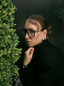 Серьги металл Тренд шар, цвет золото с серебром