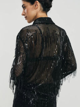 Блузка с пайетками / Zarina