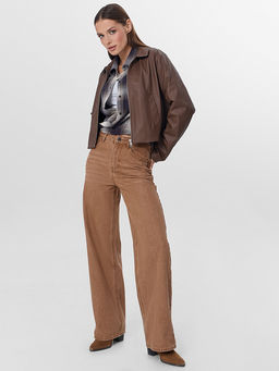 Джинсы женские коричневые - Mark formelle фото 7