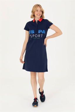 Женское темно-синее вязаное платье - U.s. polo assn фото 8