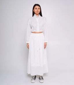 Костюм #КТ2524, белый