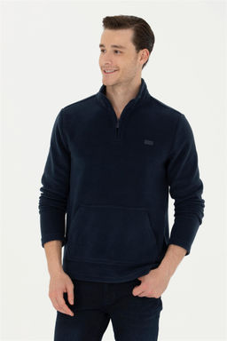 Мужской темно-синий свитшот - U.s. polo assn фото 8