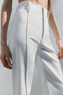 JEANS ZW COLLECTION TAILORED WIDE LEG HIGH-WAIST
