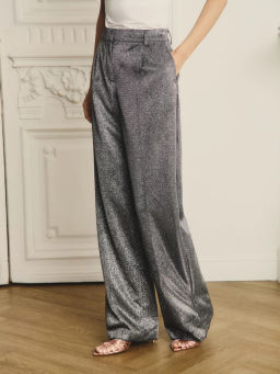 Брюки прямые с блестками / Zarina