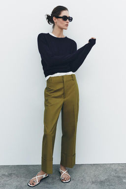 ZW COLLECTION CHINO TROUSERS - Zara фото 9