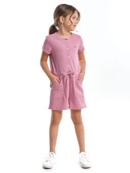 Ромпер для девочки UD 7599 т.розовый