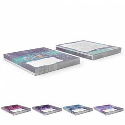 Цена за 10 шт. Тетрадь школьная ученическая ErichKrause Digital World, 18 листов, линейка (в плёнке по 10 шт.)_MIX-PACK  фото 9