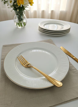 Тарелка обеденная 26см Роял Голд OLS-166-3