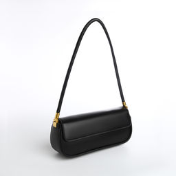 Сумка женская, багет, на магните, цвет чёрный - Simaland фото 3