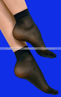 Цена за 10 пар. Носки капрон женские черные