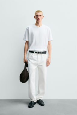 HEAVYWEIGHT SHORT SLEEVE T-SHIRT - Zara фото 15