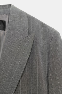 OVERSIZE PINSTRIPE BLAZER - Zara фото 7