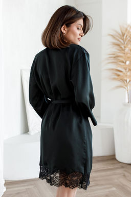 D0142 ЧЕРНЫЙ ХАЛАТ