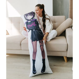 Подушка-обнимашка Аниме, девушка - Mni mnu фото 11