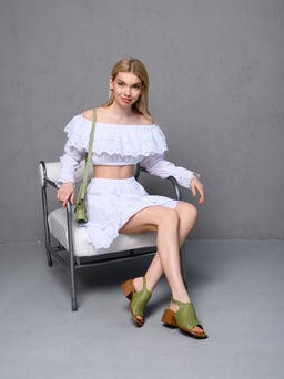 Босоножки 4013.23663bе.Олива орех