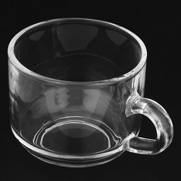 Чашка стеклянная Либерика 210мл, д8см, h6,5см, с блюдцем д13,4см, h2,1см, набор 6пар, в коробке, Дели Гласс (Deli Glass) (Китай) - Домашняя мода фото 3