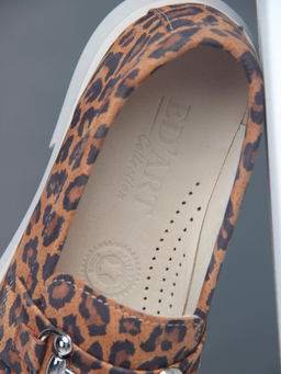 Лоферы туфли 172.1841be.Коричневый леопард