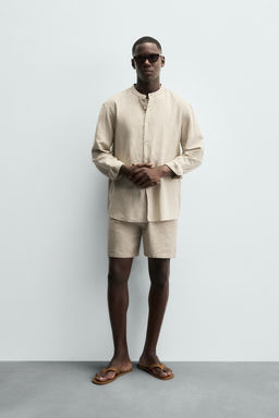 COTTON - LINEN SHIRT