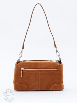 Сумка женская кожаная 5555PEF brown Polina&Eiterou