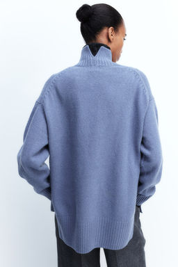 Jersey oversize de cuello alto - H&m фото 4