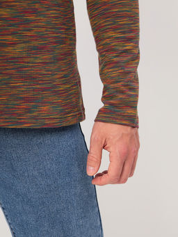 Футболка мужская длинный рукав GREG G166-KM-OR1059 (бордо)  фото 4