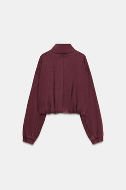 WASHED FLEECE JACKET - Zara фото 11