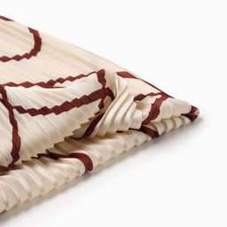 Платок женский плиссированный MINAKU, 70×70 см, коричневый