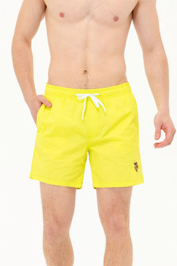 Мужские неоново-желтые морские шорты - U.s. polo assn фото 7