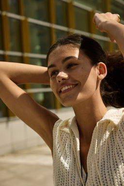 Top en punto pointelle - H&m фото 4