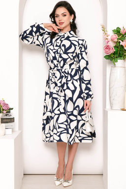 Платье Невозможно устоять (блю энд вайт) П5146 - Lt collection фото 20