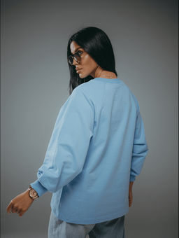 Символ свитшот женский (голубой)