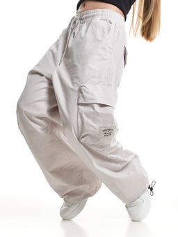 Брюки парашюты серые для подростков и детей 33-7492 св.серый - Mini maxi фото 2