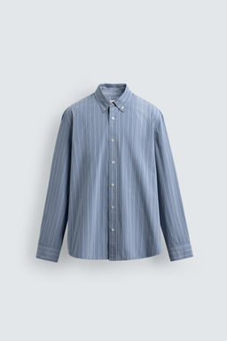 STRIPED TEXTURED SHIRT - Zara фото 7