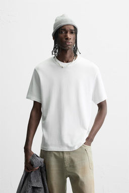 BASIC KNIT T-SHIRT - Zara фото 10