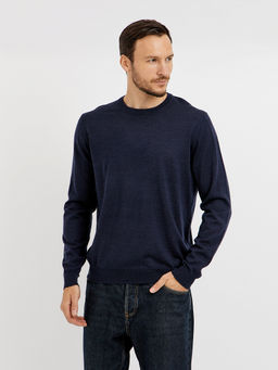 джемпер мужской базовый из шерсти