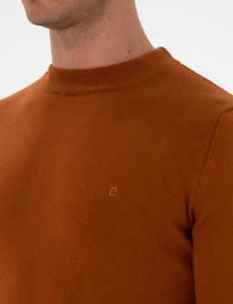 Pas Slim Fit _eyrek Yaka Basic Triko Kazak - Pierre cardin фото 7