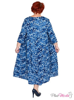 Платье Модель №1498 размеры 44-84 - Plusmoda фото 5