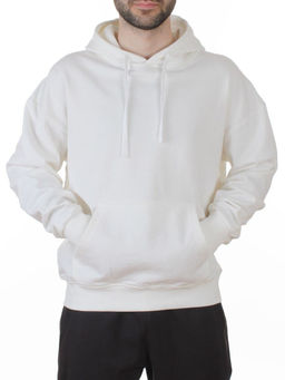 TLK-807 WHITE Толстовка мужская (85% хлопок, 15% полиэстер)