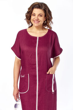 Платье Diamant 2191 бордо  фото 2